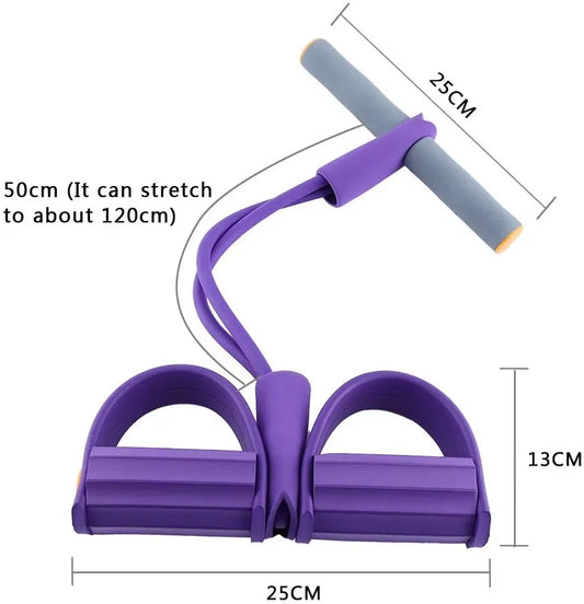Yoga Pedal Puller Resistance Band Fitness Equipment
