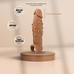 Sleeve Silicone Spike Condoms for Male