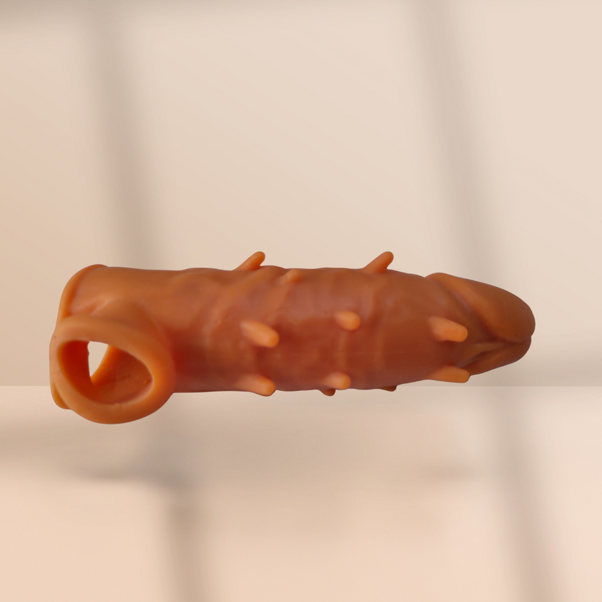 Sleeve Silicone Spike Condoms for Male
