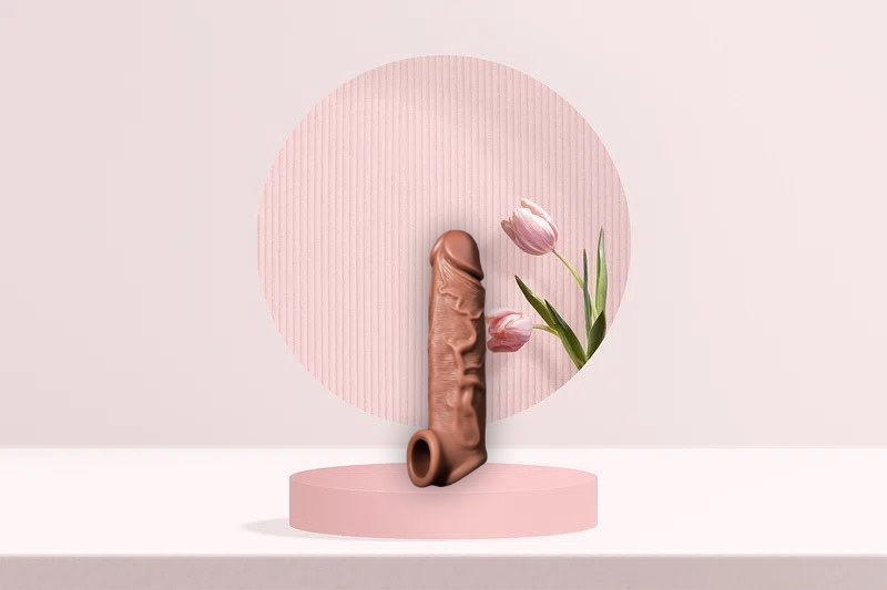 Dragon Condom Size Extender Sleeve With Solid Tip
