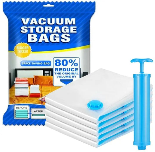 Vacuum Storage Bags with Suction Pump
